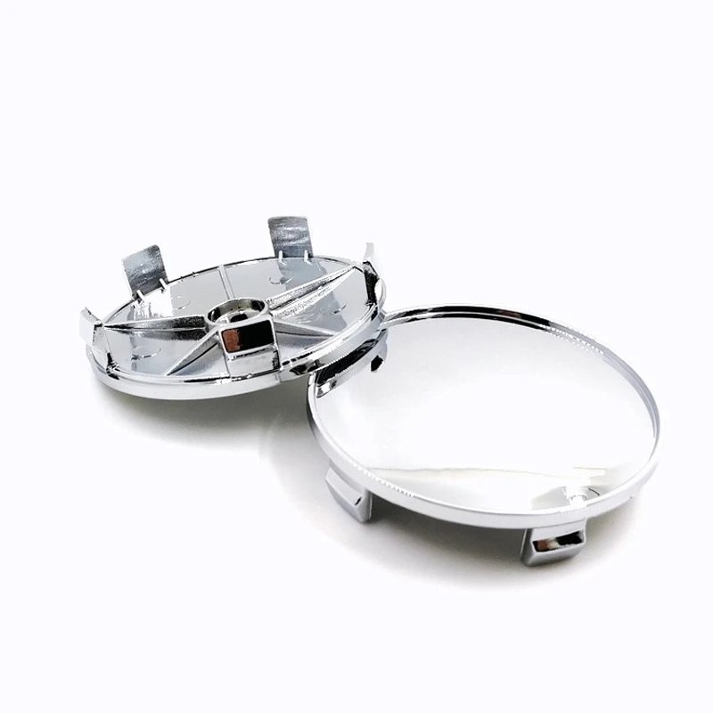 75mm 68mm 60mm 56,5mm 56mm Auto-Radnabenabdeckung aus ABS in Schwarz oder Silber, Zubehör für Radkappen und Radnaben – Detail 4