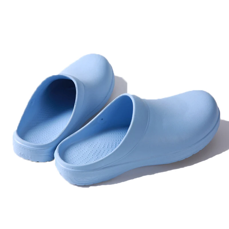 Non Slip Chef Shoes Hotel Kitchen Work EVA Waterproof Oil Proof cook Slippers Laboratory Operating Room Clogs Medical Shoes