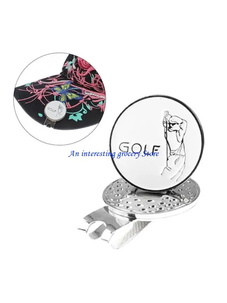

652D Маркеры для мяча для гольфа для женщин, съемные съемки, легко прикрепляются к гольф -шляпу для гольфа.