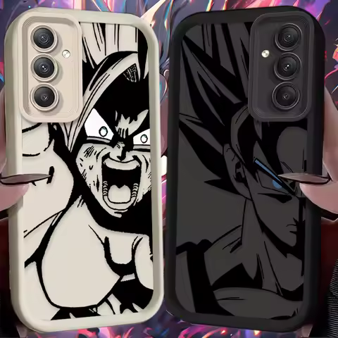 D-Dragons Balls Silicone Case for Samsung Galaxy A55 A35 A25 A15 A05 A05S 5G A24 A13 A23 A12 A22 A32 A52 A52S A71 A72 A51 4G