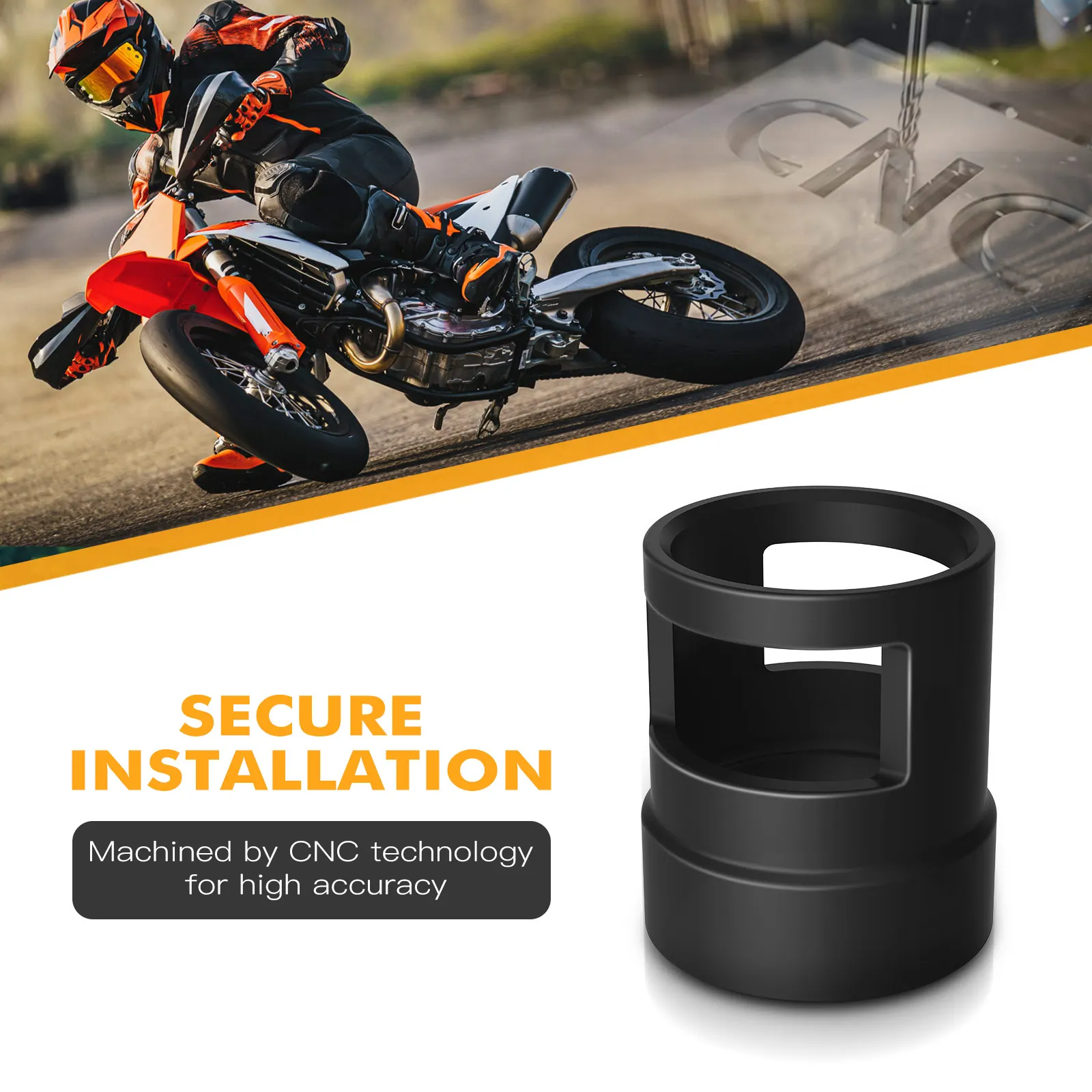 NICECNC For KTM 2020-2023 EXC 300 TPI EXC EXC-F TPI Six Days 150 200 250 300 350 400 450 500 Radiator Hose Guard Protector - Image 4