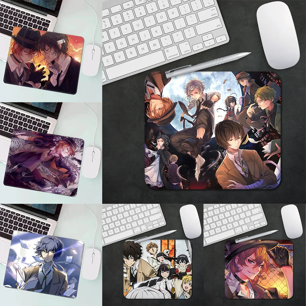 

Anime Bungo Stray Dogs Gaming Mouse Pad XS Small Mousepad For PC Gamer Desktop Decoration Office Mouse Mat Deskmat Rug