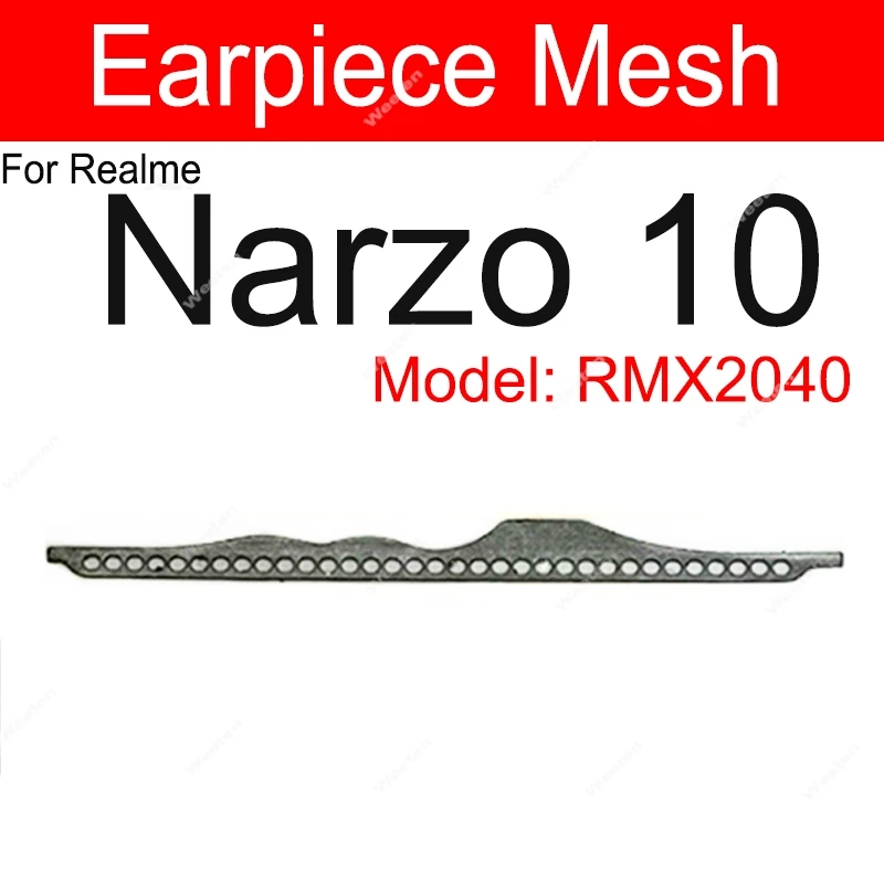 Anti-dust Earpiece Speaker Mesh For OPPO Realme Narzo 10 20 Pro 30 4G 5G 50A 60x Earphone Speaker Dust-proof Grill Mesh Parts