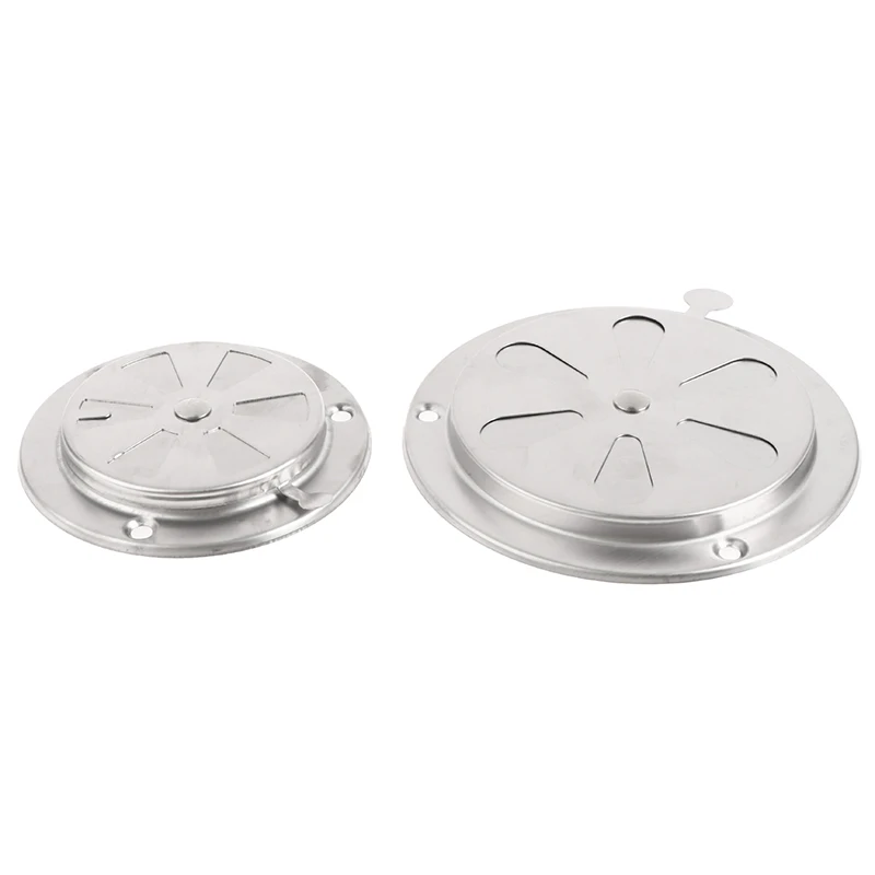 تنفيس كوة الهواء قابل للتعديل للمطبخ ، موقد الفولاذ المقاوم للصدأ ، المدخن شواء شواء ، تنفيس العادم ، المثبط ، 95 مللي متر ، 125 مللي متر #5