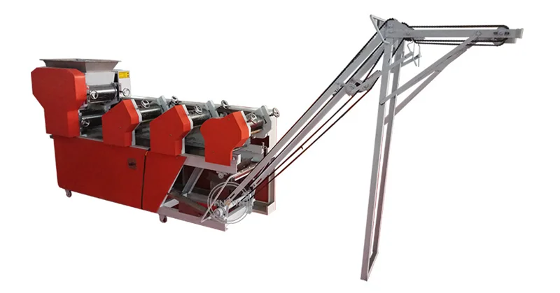 Máquina automática de fabricação de macarrão, extrusora de farinha de trigo, linha de produção de macarrão úmido, produção de ramen para restaurante