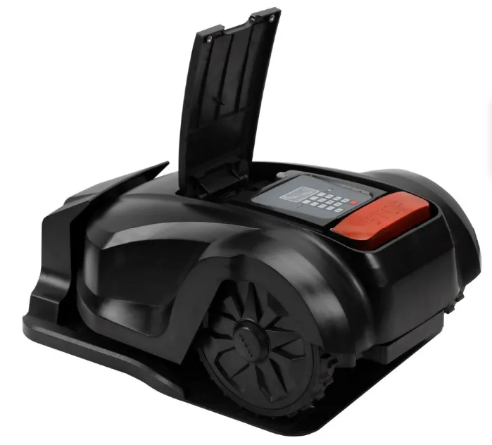 

ezrevo Fast Easy Safe CE Auto recharge Anti Collision 24V 4.4AH LCD Display 1500sqm ride on brush mower 4x4