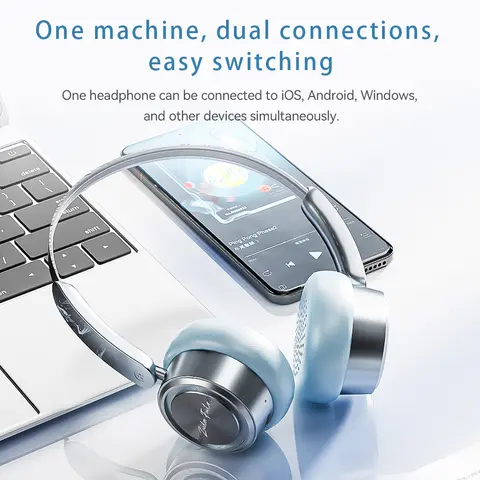 HaaYot Mini auriculares inalámbricos, cancelación de ruido ENC de tiempo de reproducción de 60 horas, Bluetooth 6,0 de baja latencia de 35 ms, ultraligero para juegos/viajes