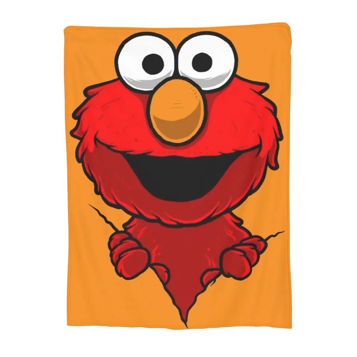 مخصص كوكي الوحش ELMO بطانية ثلاثية الأبعاد طباعة لينة الفانيلا الصوف الدافئة رمي البطانيات للسفر السرير الأريكة المفارش