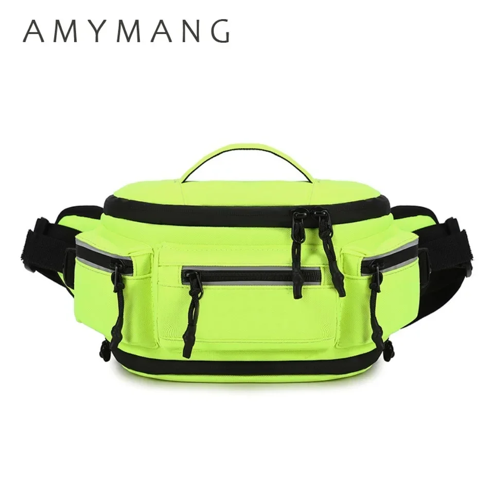 

Unisex Multi Pocket Waterproof Functional Waist Bag for Motorcycle Accessories Outdoor Travel Climbing Camping Shoulder Bags