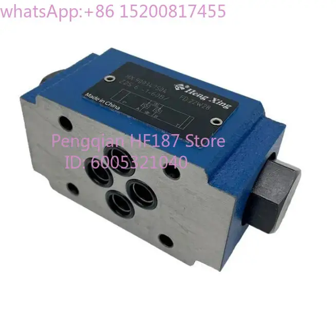 1pcs   hydraulic Z2S10-20B hydraulic control check valve Z2S16-30B hydraulic lock Z2S22-30B
