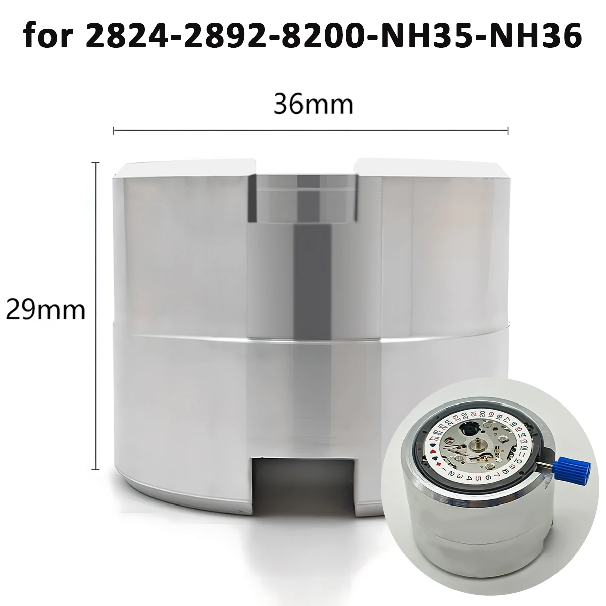 Watch Movement Holder Bracket For Nh35 Nh36 7s26 7s36 8215 8200 eta2824 4r35 36 Skx007 Mod Base Retainer Repair Assembly Tool
