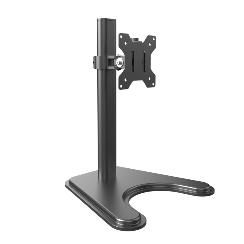 HILLPORT 14 17 21 24 27 32 pouces moniteur support de bureau bras grande Base Stable hauteur réglable supports écran avec support VESA DZ03