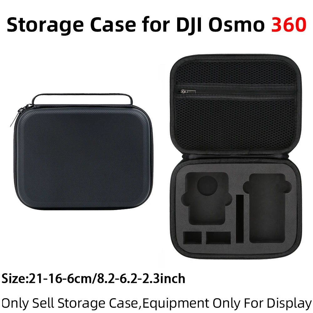 

Дорожный противоударный чехол DJI OSMO 360 — портативная сумка для хранения и сумка для панорамной камеры 360, прочный защитный аксессуар