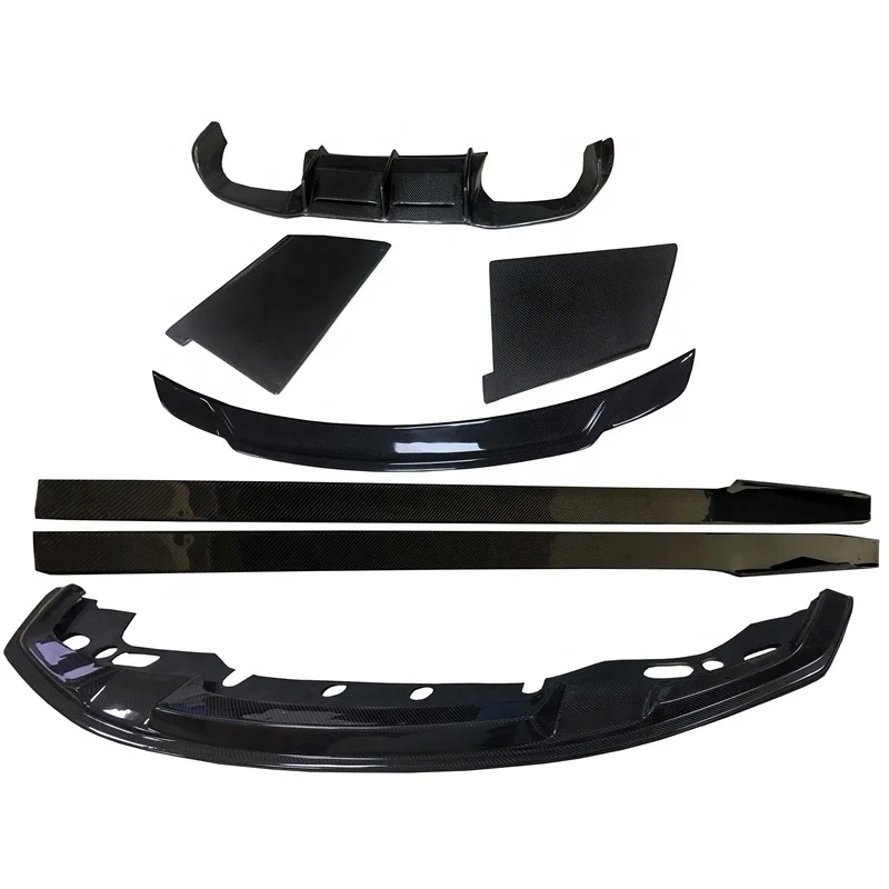 

Комплект тюнинга из углеродного волокна F87 для BM W M2 2015-2021 Aerokit из углеродного волокна для B MW M2 F87 Комплект ветрового спойлера Автомобильные бамперы