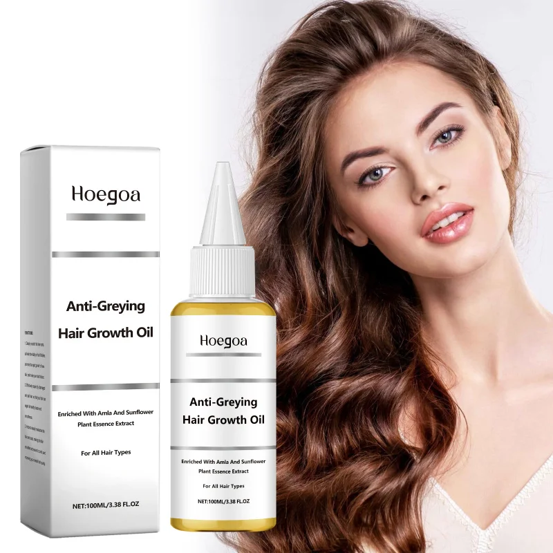 

Hair Growth Oil - Nourishing Treatment For Dry Damaged Hair Repair & Scalp Care, Anti-Frizz Smoothing Hair Oil