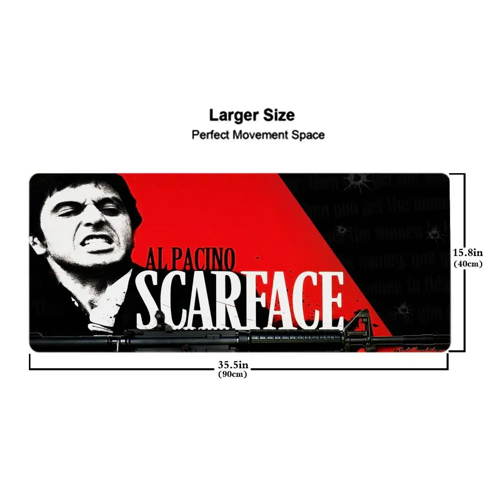 Игровой коврик для мыши «The World Is Your Scarface», размер xl