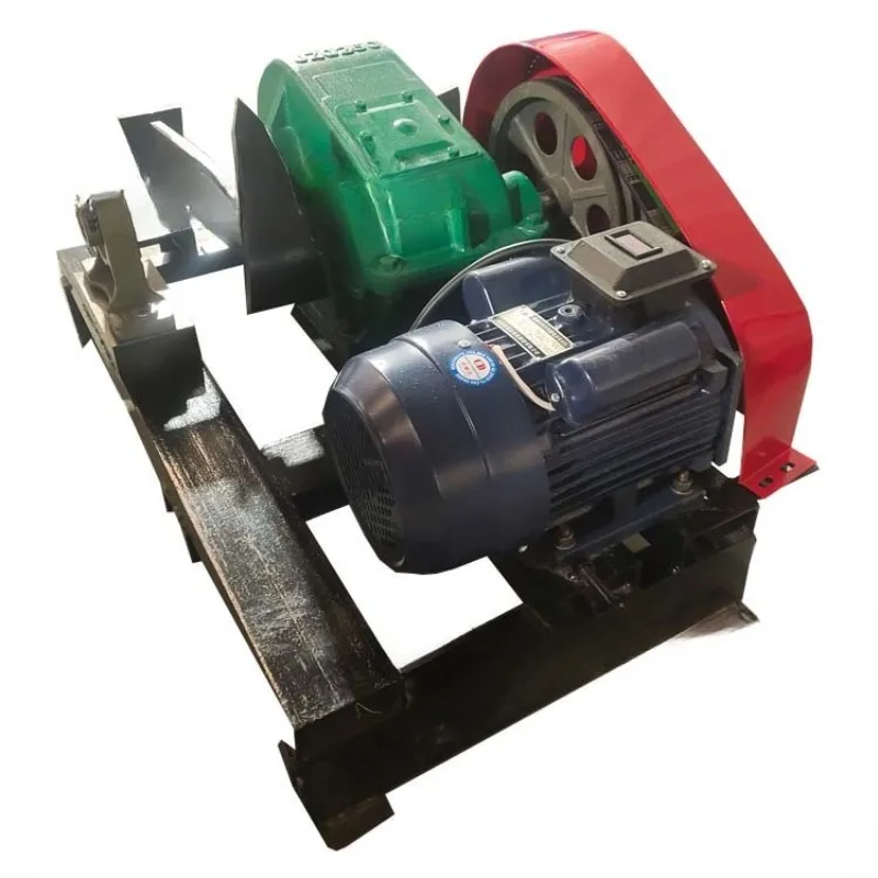 Rural household double-knife electric wood splitter Automatic 220V high-efficiency wood splitting machine