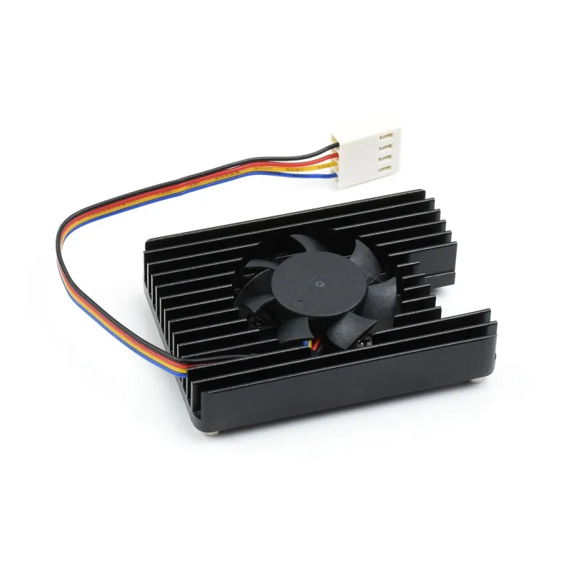 

Dedicated All-in-One 3007 Cooling Fan for Raspberry Pi Compute Module 4 CM4 Speed Adjustable with Thermal Tapes CM4-FAN-3007-B