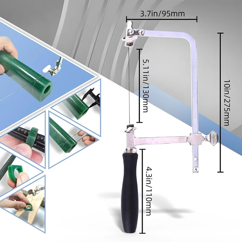 Carving Tool Kit Jewelry Ring Wax Tube Molds Making Lost Wax Casting Kit Wax Ring Saw With Blades Wax Ring Sizer Jeweler