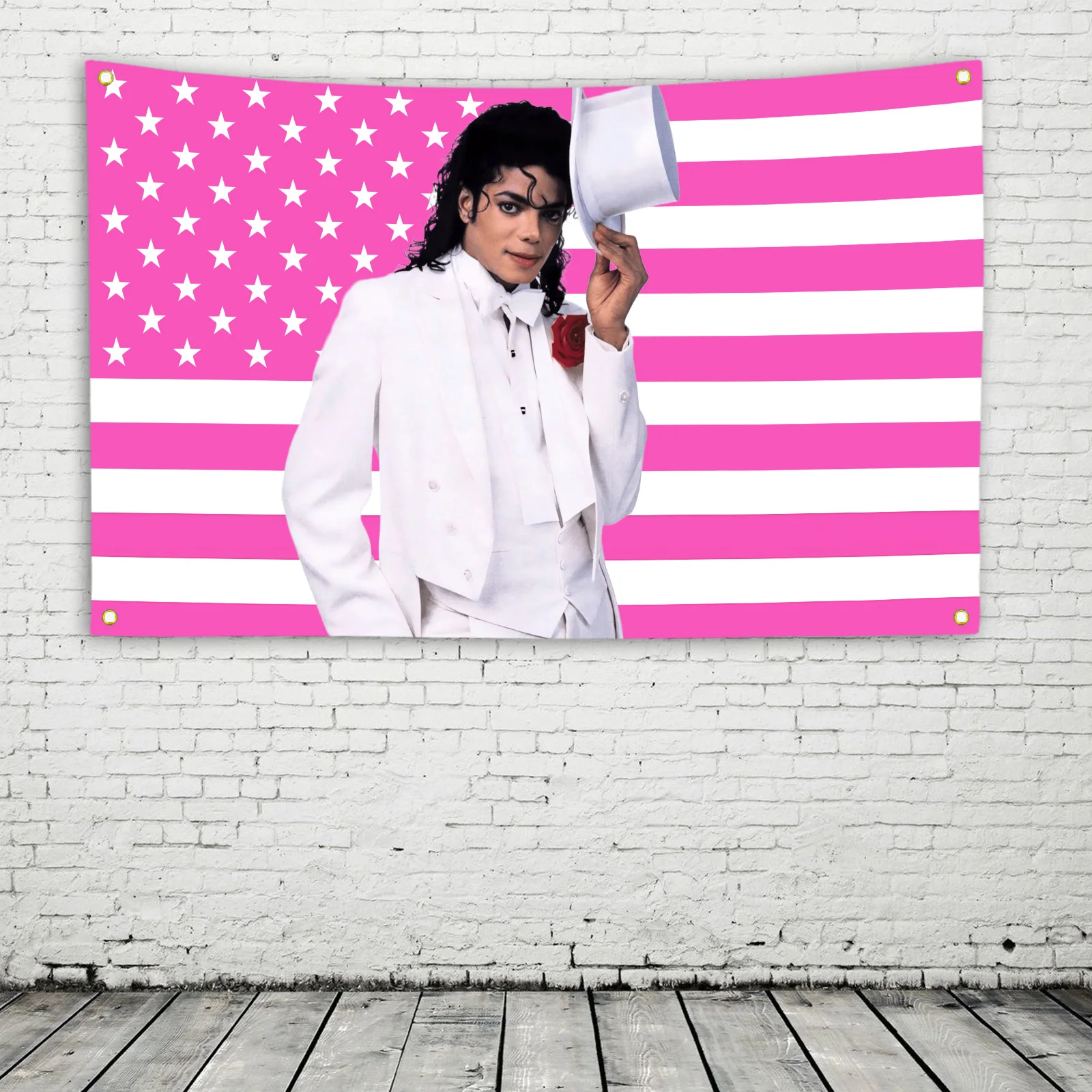 Home Barbershop - Heavy Rock Band M-Michael Flag Jacksons