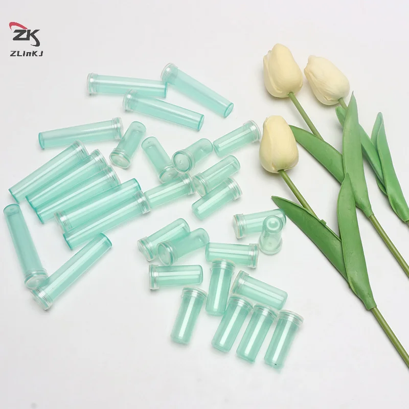 10Pcs Flower Storage Tube Buckets Cut Flowers Florist Supplies Floral Tubes Plastic Vase Crafts Toddlers Vials Water