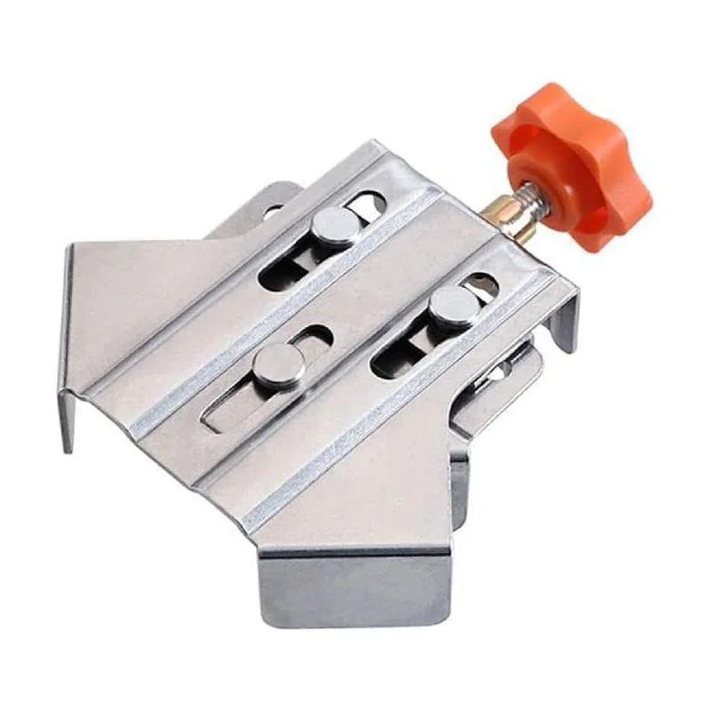 Corner Clamp Stainless Steel 90 Degree Right Angle Clamp Adjustable Woodworking Positioning Square for DIY Framing Welding