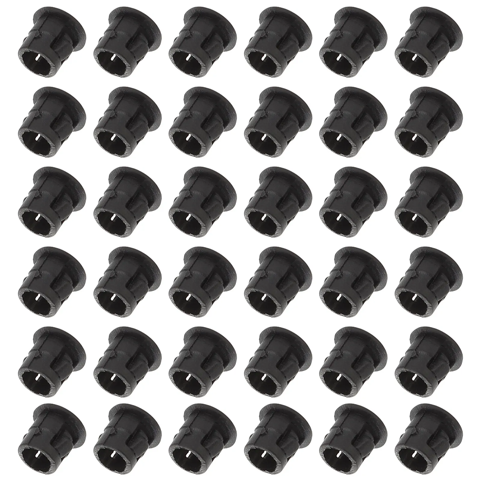 200Pcs Round Plastic Hole Plugs ABS Furniture Leg Caps for Desk Table Chair Feet Protection Floor Scratch Prevention Noise