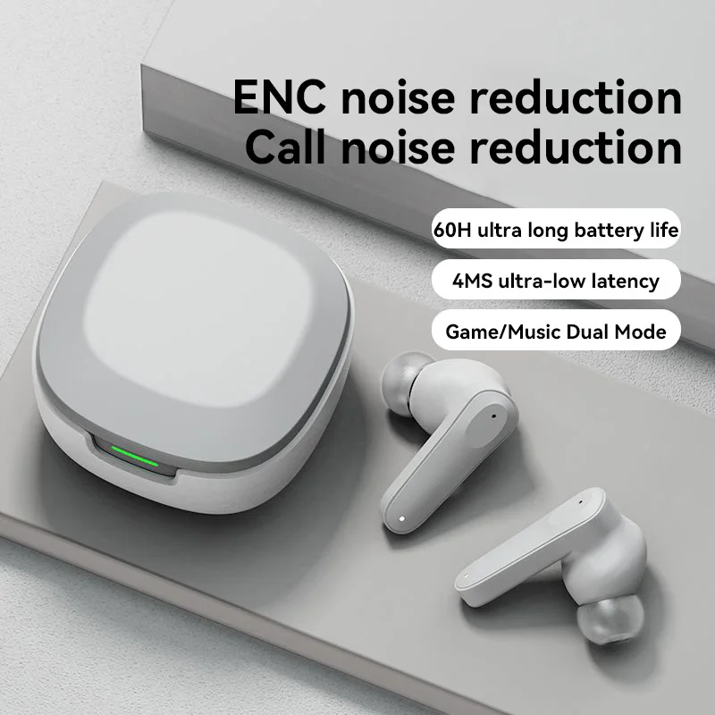 

In-ear TWS Bluetooth 5.4 earphones, HIFI, call noise reduction, game zero latency,touch control，indoor, outdoor, commuting use.
