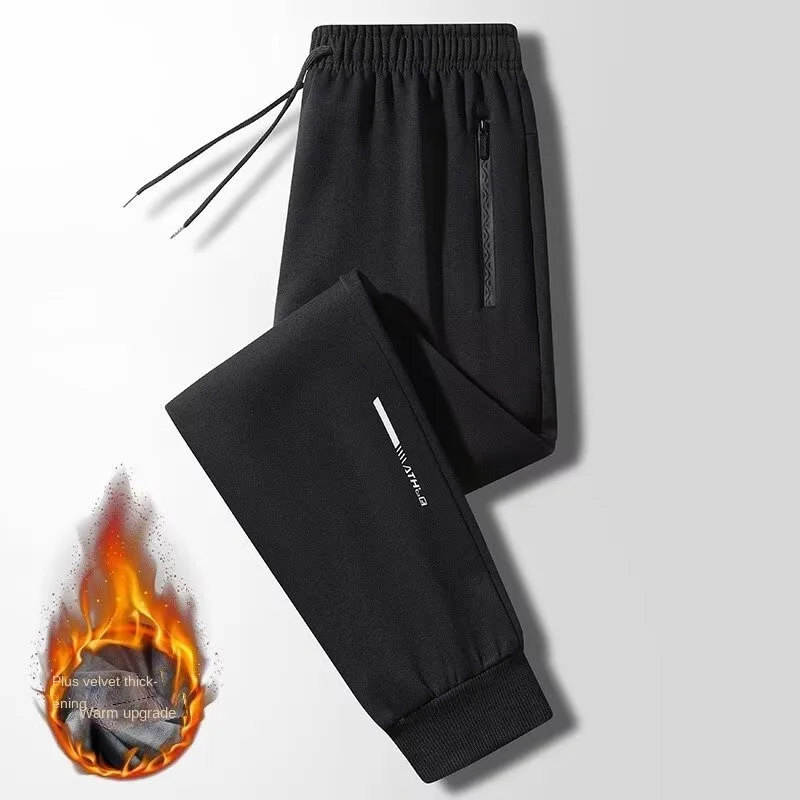 

Trendy brand pants for men in spring and autumn 2025, fashionable casual pants, sports pants, plus size ankle pants, middle-aged