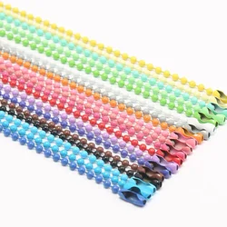 20pcs 11.5cm Colorful Ball Bead Chains Fits Key Chain/Dolls/Label Hand Tag Connector For DIY Bracelet Jewelry Making Accessorise