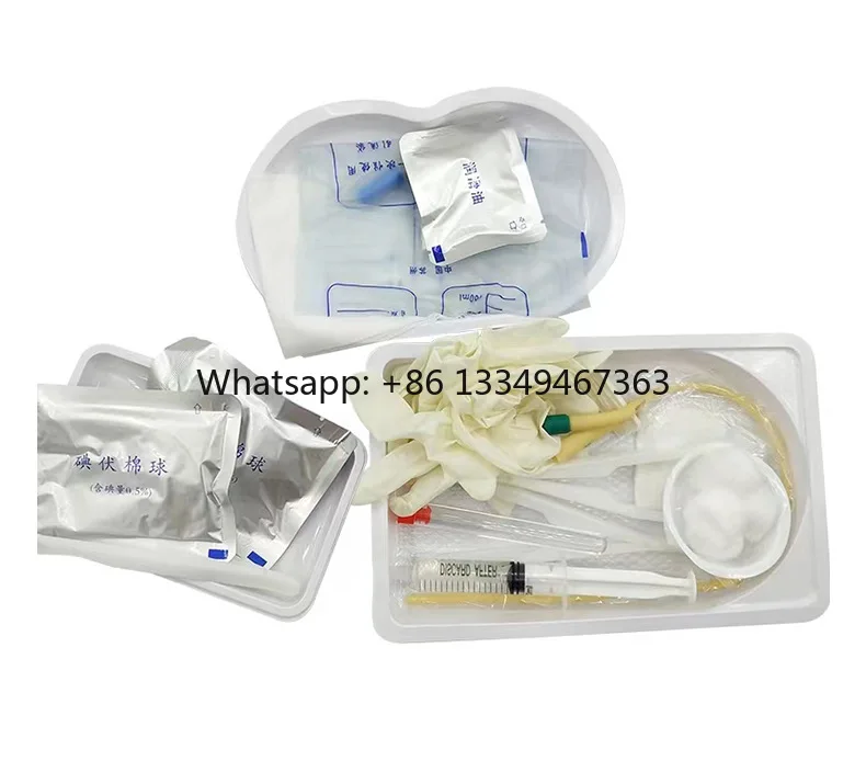 

Medical Urethral Catheterization Tray Disposable Sterile Dressing Urethral Catheter Set/kit