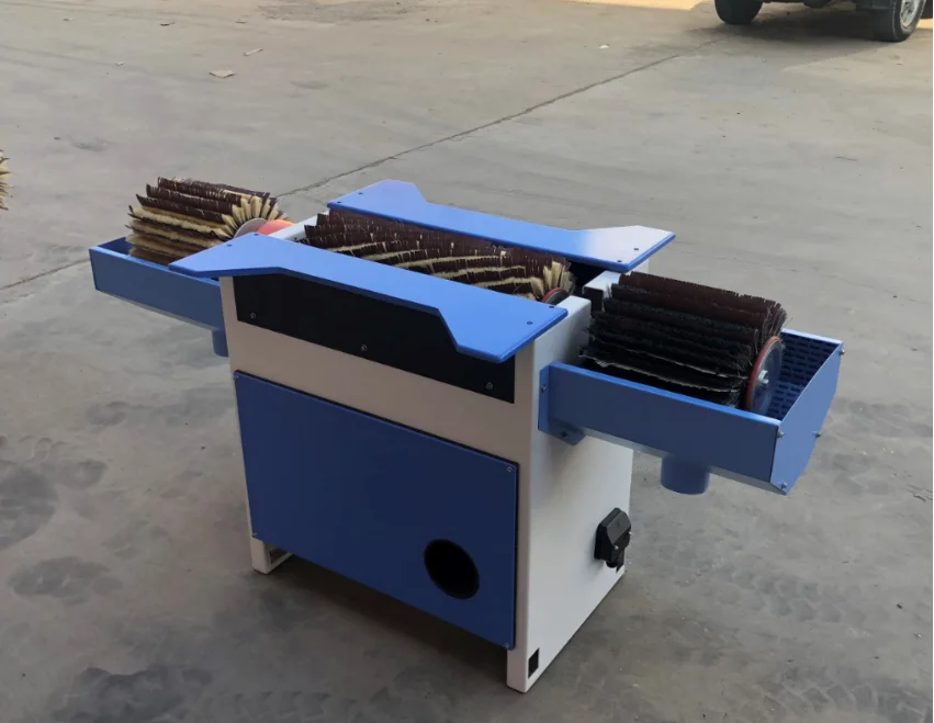 3 Heads Flex Trim Wood Floor Polishing Machine for Woods Panel Furniture