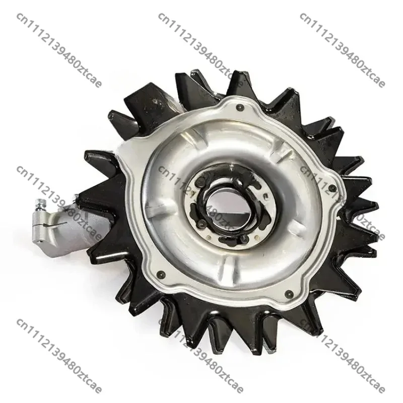 Rotary Scissors Lawn Brush Cutter Attachment, High quality gearbox drive head, garden lawn rotary scissors accessory