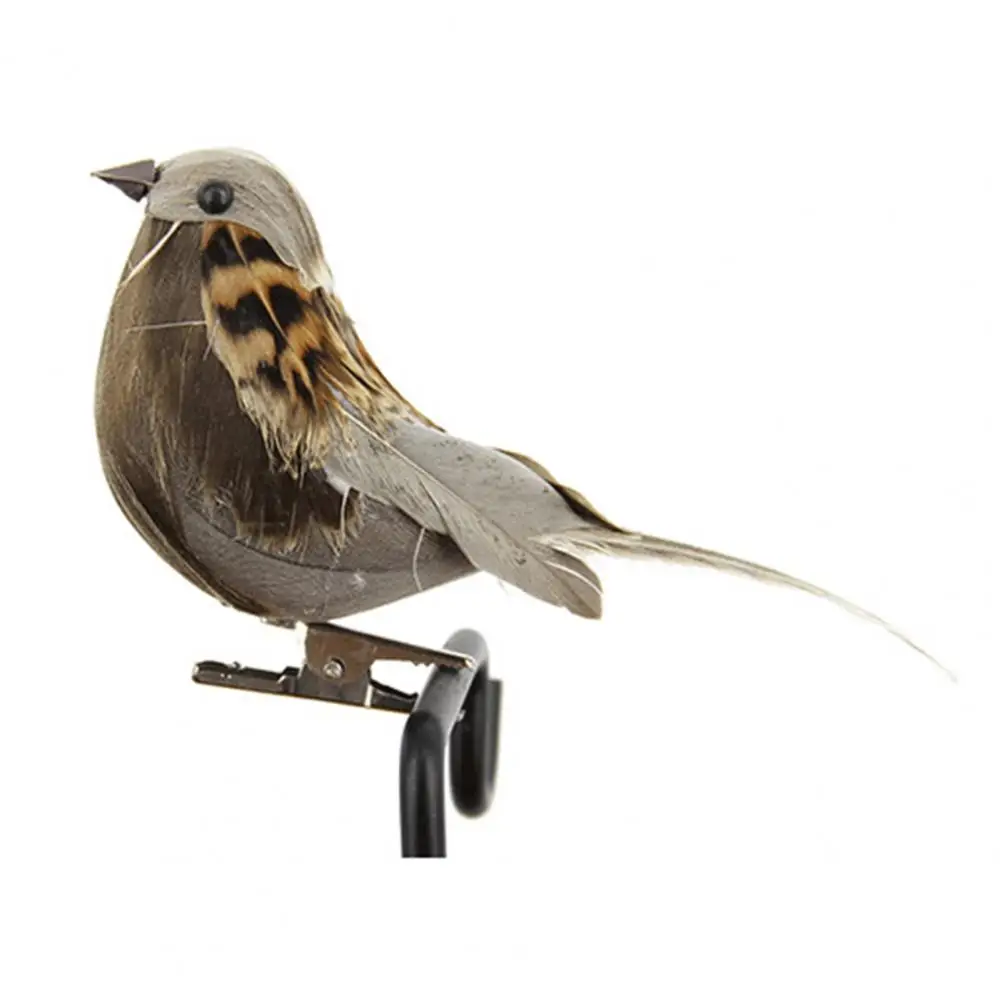 

Simulation Sparrow Sparrow Wedding Party Decor Fake Animal Bird Lightweight Artificial Sparrow