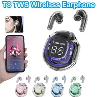 T8 TWS Wireless Earphones Bluetooth 5.3 Headphones Sport Gaming Headsets Noise Reduction Earbuds Bass Touch Control for Xiaomi