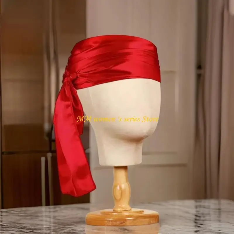 Q39C ملحقات أزياء القراصنة للنساء رجال رئيس وشاح بقلاؤ قلادة سوار القلادة الحرك لحفلة كوزبلاي هالوين