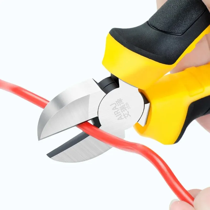 AIRAJ Steel Wire Pliers, Pointed Nose Pliers, Diagonal Pliers, Multifunctional, Labor-Saving, Durable Electrical Tools