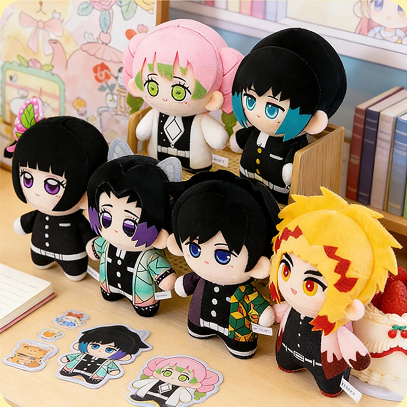 20cm Demon Slayer Plush Toys Giyu Tomioka,Muichiro,Nezuko,Shinobu Kocho,Kyojuro Rengoku,Cotton Doll Stuffed Animals Anime Figure view 5