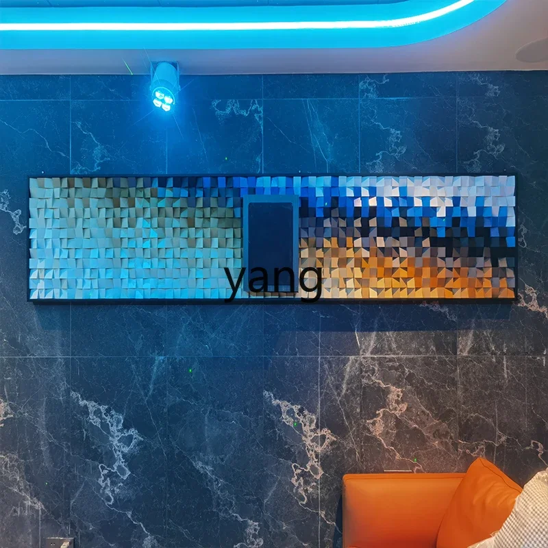 LTT吸音ボード塗装木製立体モデリング音響拡散ボード