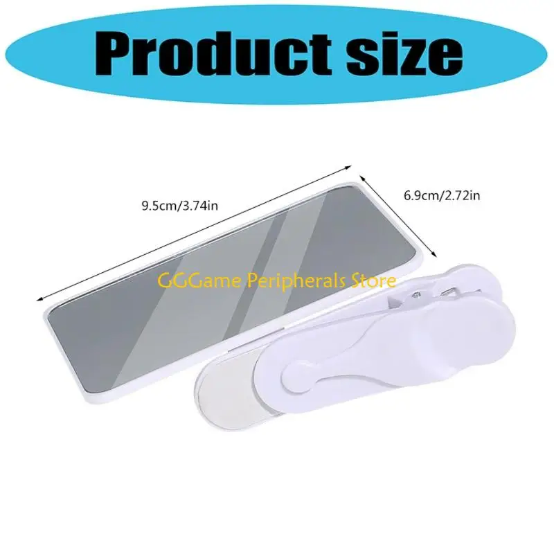 U55B Double Purpose Phone Camera Clip With Selfportrait Glass And Reflective Face For Breathtaking Outdoor Injections