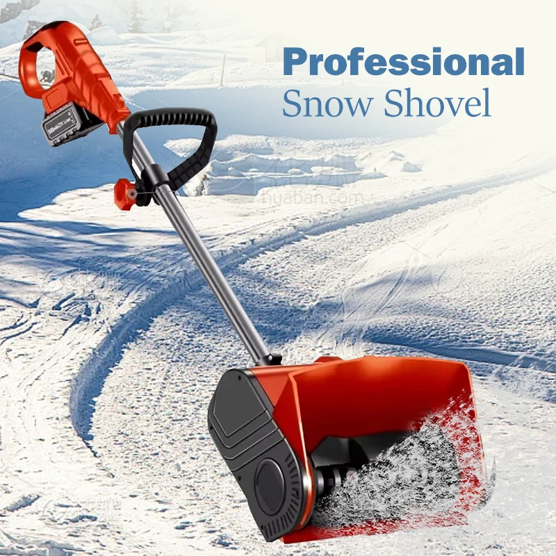 Electric Hand-push Snow Thrower Electric Snow Plow Snow Blower Snow Removal Machine Snow Blower Household Snow Clearing