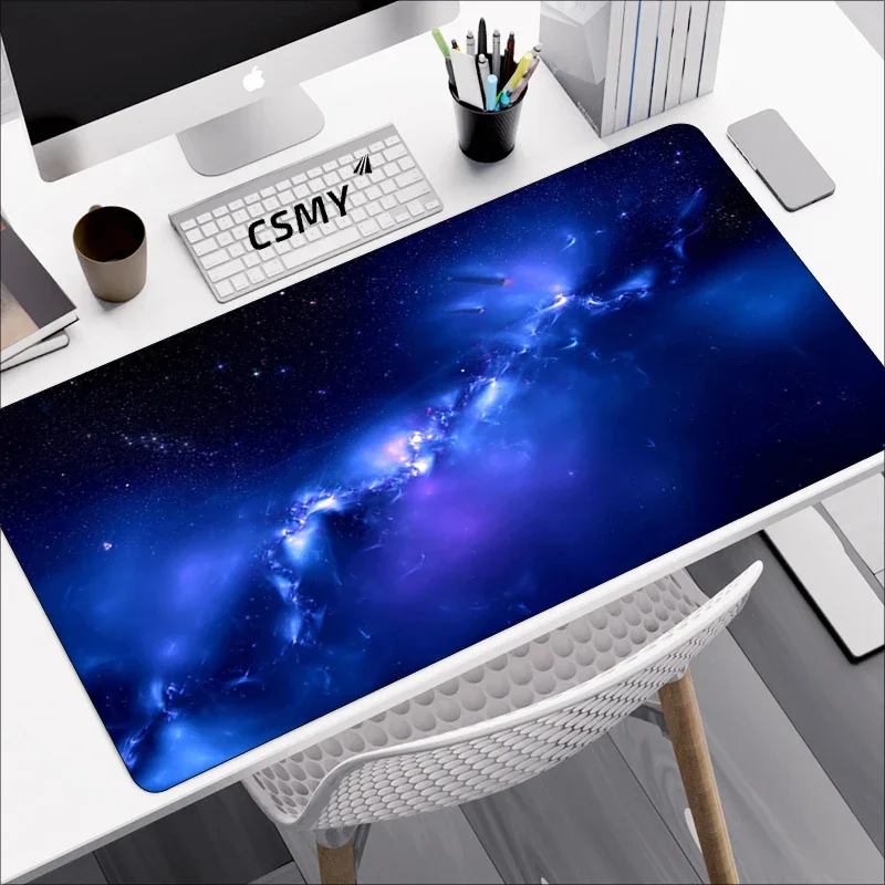 

Galaxy Mouse Pads Gamer Pad Keyboard Mat Gaming Desk Accessories Extended Laptops Pc Carpet Kawaii Cartoon Protector Mause Large