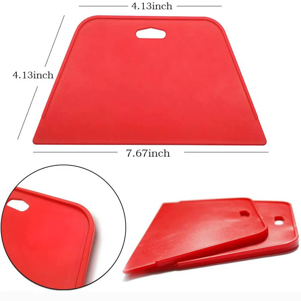 Strumento per levigare la carta da parati Kit per carta da parati strumenti per carta da parati per staccare e attaccare sulla carta di contatto pellicola per finestre con Backsplash in vinile appeso