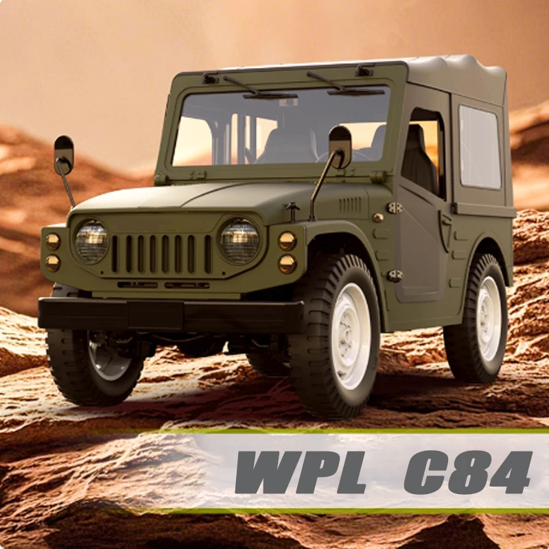 

New WPL C84 RC Car 1/10 Jimny Remote Control Off-Road Car 4WD 2.4G Climbing Truck For Kids Adults Gifts Toys
