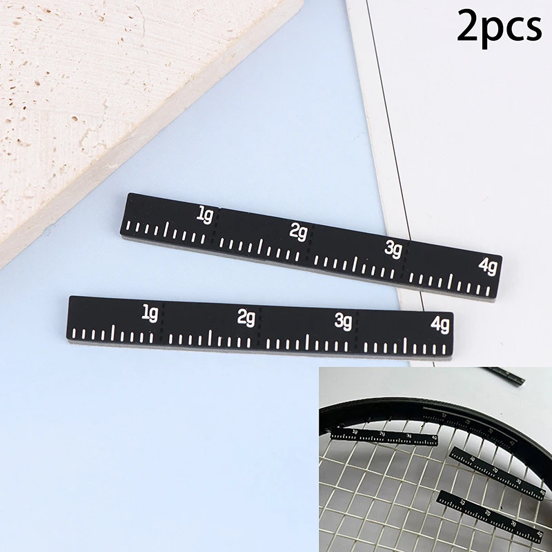 

2Pcs Tennis Racket Balance Adjust Adhesive Weighted Tape Weight Per Piece 4g For Squash Racquet Golf Club Badminton
