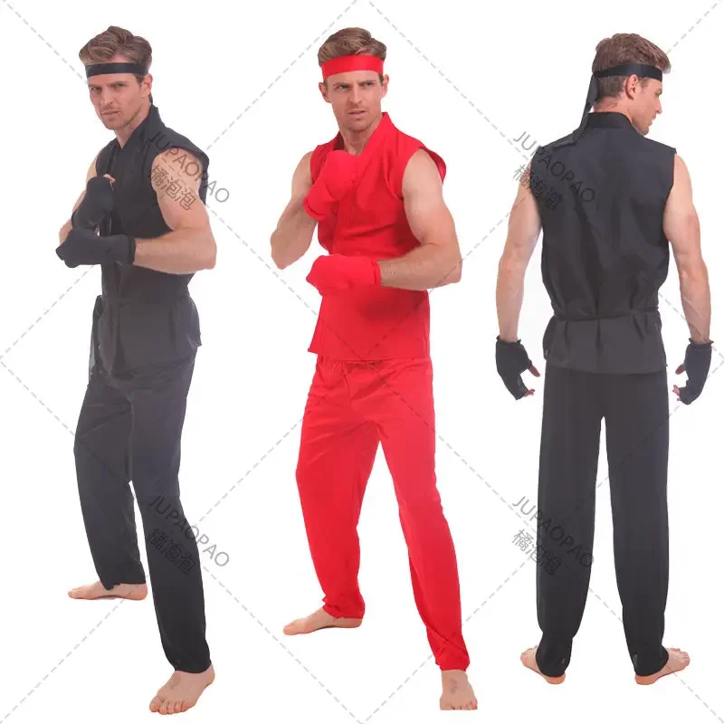 Uniforme de boxe de Street Fighter pour hommes, Cosplay, KOF Ryo, Ken Prix, Costumes d'Halloween, Vêtements de performance, ix, Jeu, Festival