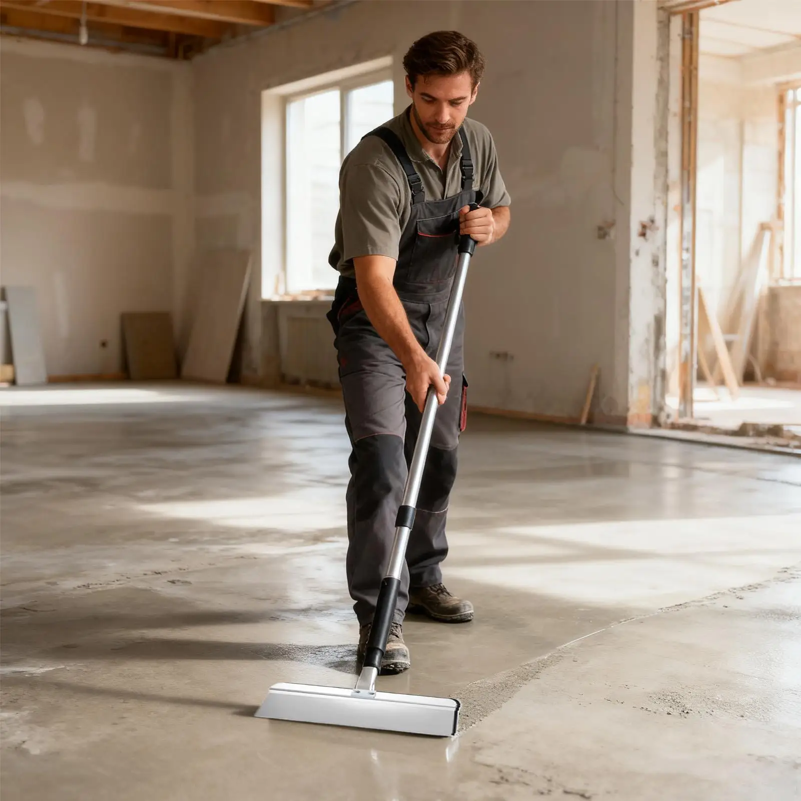 

Самовыравнивающие инструменты для бетона, телескопический стержень, эпоксидный скребок для пола, самовыравнивающийся эпоксидный скребок для пола для подрядчиков, сделай сам