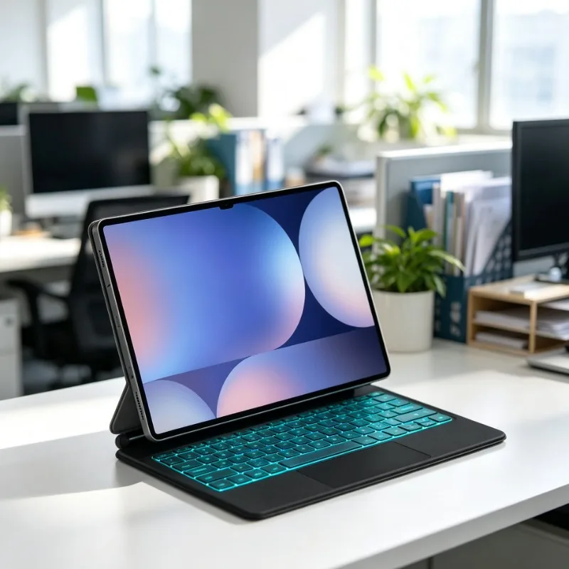 Stand Keyboard Cover Compatible with Galaxy Tab S10 Ultra S9 Ultra S8 Ultra 14.6