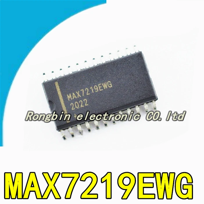 

10PCS NEW SMD MAX7219 MAX7219CWG MAX7219EWG SOP24 DRIVER IC