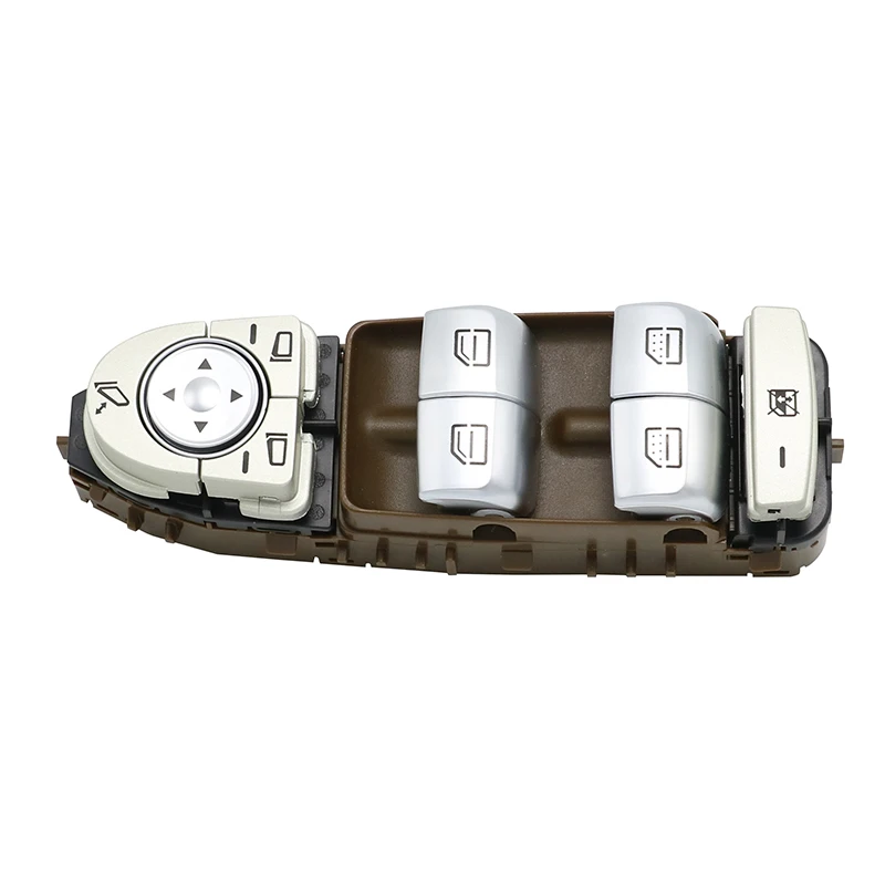 2229052004 Gray-browm Left Front Door Windows Lifter Switch For Mercedes Benz W222 AMG S 65 L 4MATIC  S 320 L S 400 L S 500 eL